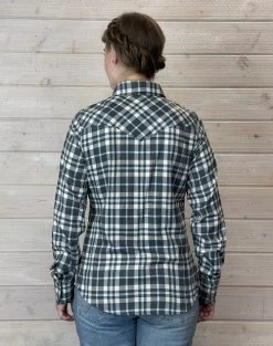 Kimes Ranch San Mateo Flannel Coolmax Shirt 7 Kimes Ranch San Mateo Flannel Coolmax Shirt -Ariat Store san mateo flannel coolmax ls pewter back F22 939283 kimes 62357.1668737110