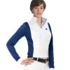 Romfh Schuyler Show Shirt Long Sleeve 1 Romfh Schuyler Show Shirt Long Sleeve -Ariat Store schuyler show shirt aegean blue 471328 romfh 19591.1653608547