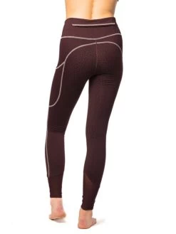 Goode Rider Shaper Full Seat Tights -Ariat Store shaper tights FS burgundy back 13908 4490 goode rider 45548.1648676979