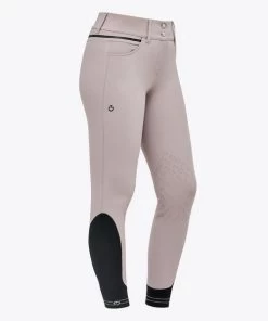 Cavalleria Toscana Silicone Logo Breeches Knee Grip -Ariat Store silicone print ct breeches blush side PAD175 JE010 1A00 cavalleria toscana 02836.1659819124
