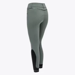 Cavalleria Toscana Silicone Logo Breeches Knee Grip -Ariat Store silicone print ct breeches green back PAD175 JE010 5F00 cavalleria toscana 93195.1659818295