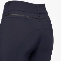 Cavalleria Toscana Silicone Logo Breeches Knee Grip -Ariat Store silicone print ct breeches navy back detail PAD175 JE010 7E00 cavalleria toscana 75817.1659818423