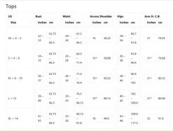 Goode Rider RIDE Lightweight Sweater 10 Goode Rider RIDE Lightweight Sweater -Ariat Store size guide 88238.1664490610