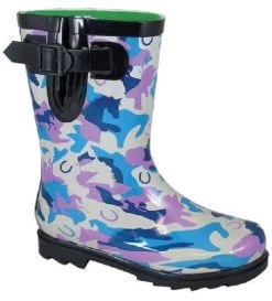 Kids Smoky Mountain Rubber Rain Boots -Ariat Store smoky mtn kids boot horses blu purple 41436.1661200090