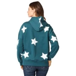 Wrangler Star Hoodie -Ariat Store star hoodie blue back 112321239 wrangler 57000.1663721966