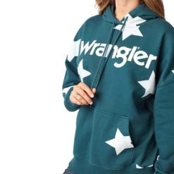 Wrangler Star Hoodie -Ariat Store star hoodie blue detail 112321239 wrangler 93892.1663721975