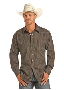 Panhandle Stripe Snap Shirt