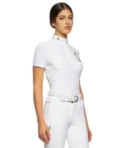 Cavalleria Toscana CT Team Red Stripe Polo 13 Cavalleria Toscana CT Team Red Stripe Polo -Ariat Store team compet polo ss white side POD274 JE022 0001 CT 97725.1640128184