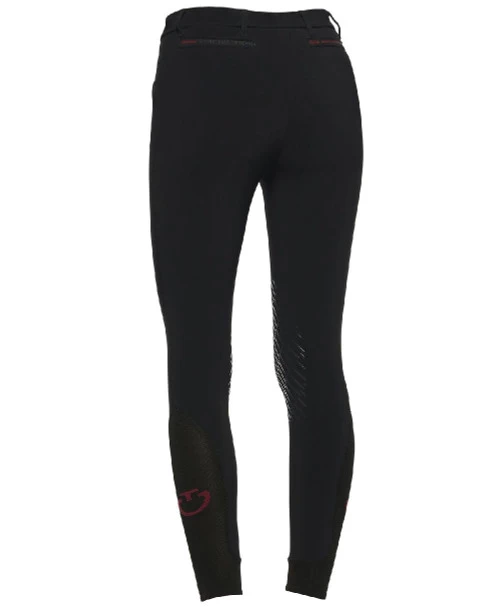 Cavalleria Toscana Team Red Stripe Knee Grip Breeches 6 Cavalleria Toscana Team Red Stripe Knee Grip Breeches - Image 4