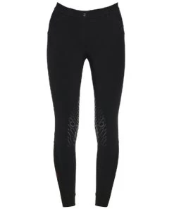 Cavalleria Toscana Team Red Stripe Knee Grip Breeches 13 Cavalleria Toscana Team Red Stripe Knee Grip Breeches -Ariat Store team red stripe breech black front PAD160 JE010 9999 CT 50435.1639868501