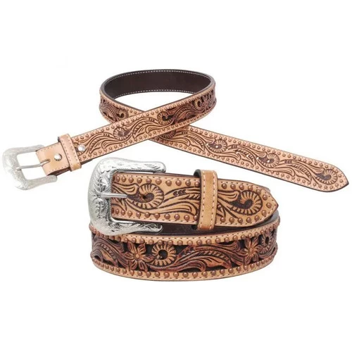 Circle Y Texas Flower Classic Belt 4 Circle Y Texas Flower Classic Belt - Image 2