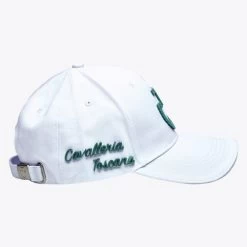 Cavalleria Toscana Tufted Stitch Cap -Ariat Store tuffed stitch cap white green side CPU025 GA025 015L cavalleria toscana 00863.1678573886