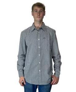 Men's Kimes Ranch Welton Mini Check Shirt -Ariat Store welton mini check ls hero kimes 51655.1669087723