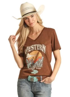 Rock & Roll Western Desert Tour Tee