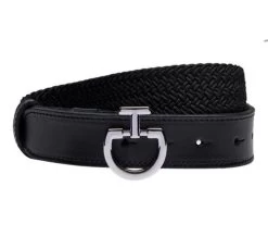 Cavalleria Toscana Woven Fabric Elastic Belt 11 Cavalleria Toscana Woven Fabric Elastic Belt -Ariat Store woven fabric elastic belt black CIN042 PL060 9999 CT 25489.1671319224