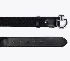 Cavalleria Toscana Woven Fabric Elastic Belt 13 Cavalleria Toscana Woven Fabric Elastic Belt -Ariat Store woven fabric elastic belt black ends CIN042 PL060 9999 CT 98311.1671317979