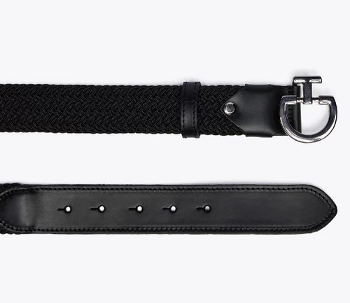 Cavalleria Toscana Woven Fabric Elastic Belt 8 Cavalleria Toscana Woven Fabric Elastic Belt - Image 6