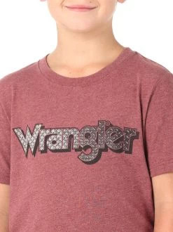 Wrangler Kids Tread Plate Logo Tee