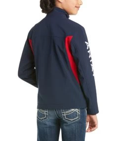 Ariat Youth New Team Softshell Jacket 10 Ariat Youth New Team Softshell Jacket -Ariat Store youth team softshell navy back 10019268 ariat 29351.1641431264