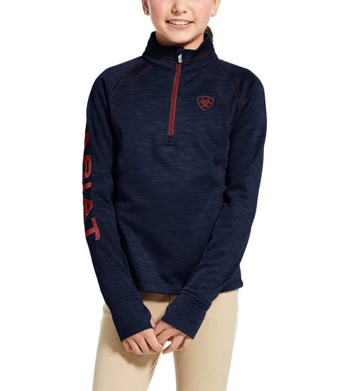 Kids Ariat Tek Team Half Zip Sweatshirt 4 Kids Ariat Tek Team Half Zip Sweatshirt - Image 2